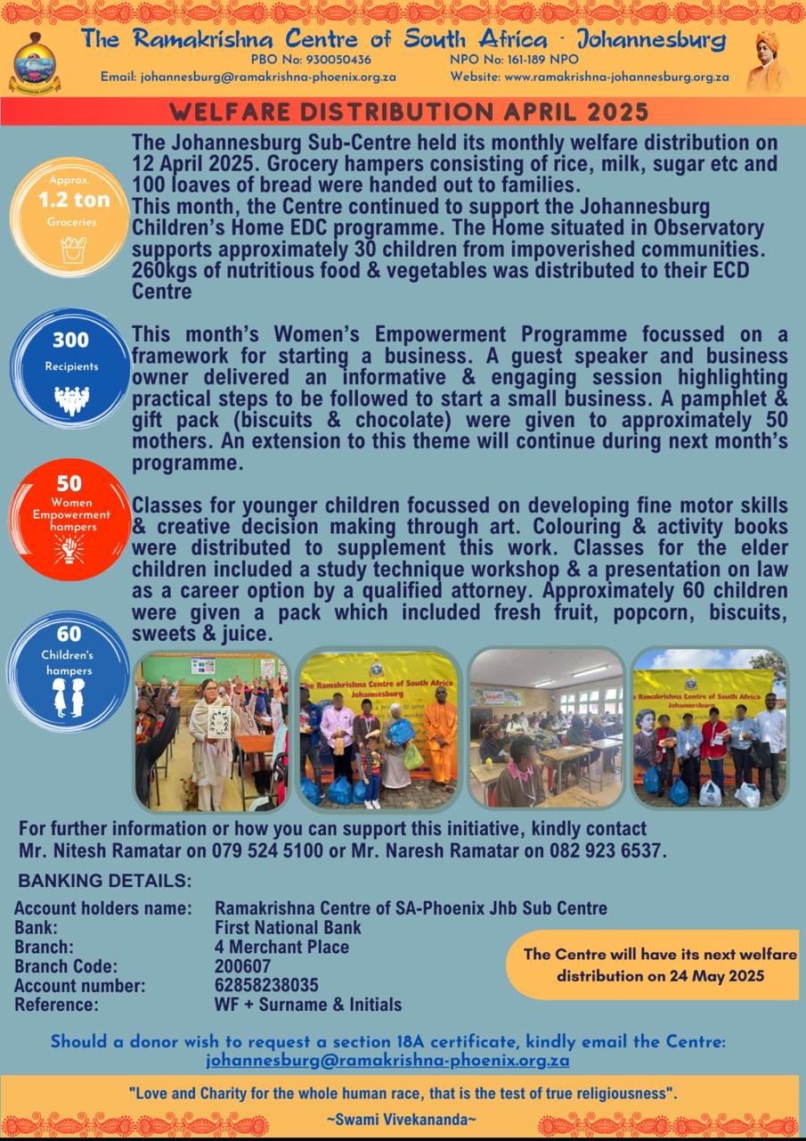 April Nutrition Programme