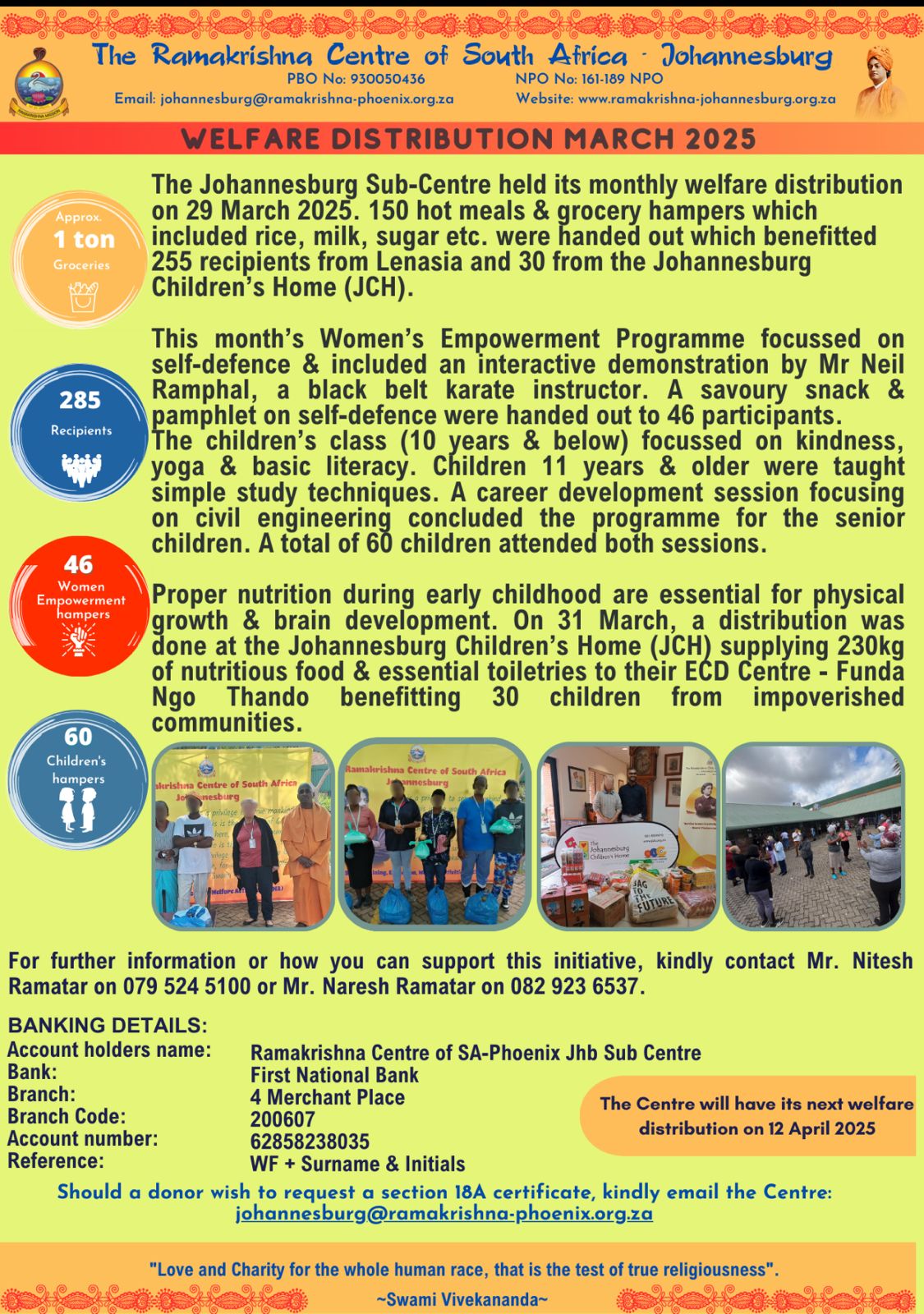 March Nutrition Programme